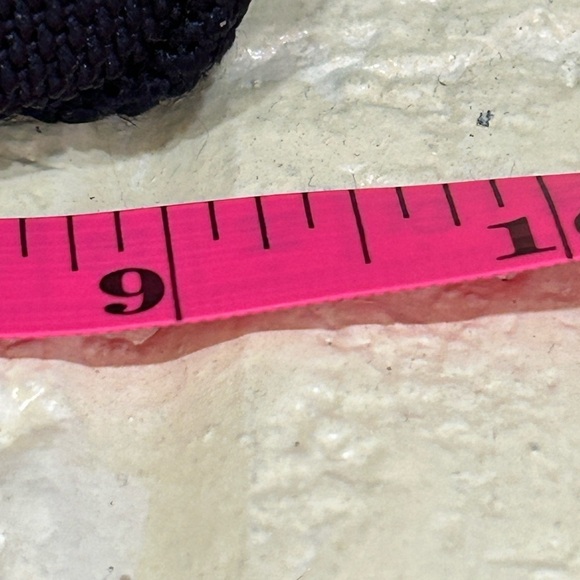 Nine West Small Navy Blue Woven  Handbag w/ Shoulder Strap - Picture 12 of 14